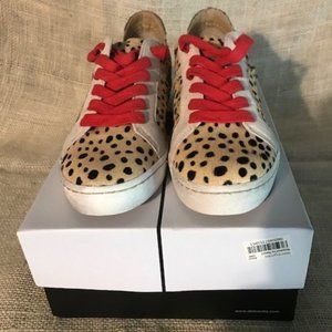 DOLCE VITA VALEN CALF HAIR SNEAKERS/LEOPARD PRINT - HELP zME CLEAN MY CLOSET!!